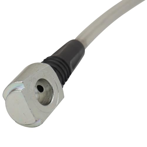 Image of TRQ Front Performance Brake Hose Set Compatible with 1996-1999 Chevrolet K1500 Suburban 1996-2000 K2500 K2500 Suburban K3500 Tahoe GMC