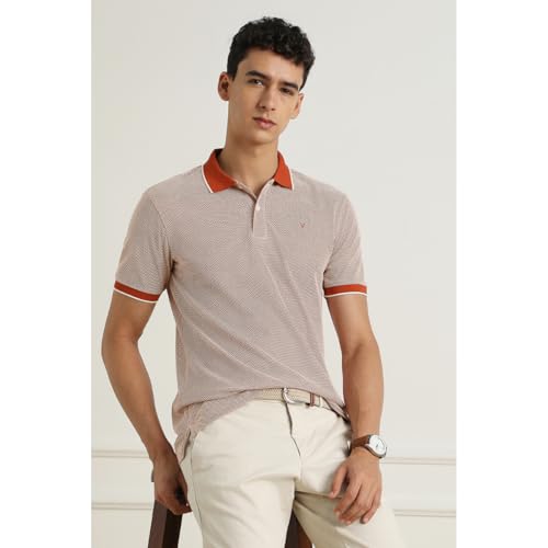 Image of Van Heusen Premium Polo T-Shirt for Men | Quick Dry | Comfort Fit | Breathable Fabric