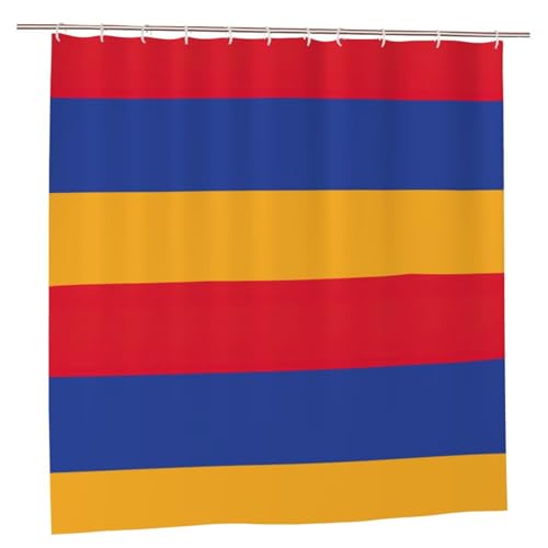 Rideau de douche Arménie étanche en polyester 183 x 183 cm