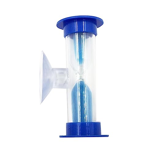 ABOOFAN Sandglass with Suction Cup Removable Clock for Games Blue Decorative Timer for Classroom Home Office Present for Boys