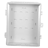 MOTHNUR Wetterfeste Verteilerdose Kunststoff mit Transparentem Deckel Outdoor Anschlusskasten für Niederspannungsgeräte Air Switch Sicherheitsanlagen Wetterfeste Kabelabzweigdose
