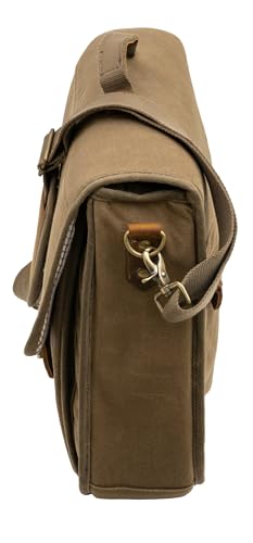 ALPS OutdoorZ Endeavor Canvas Briefcase, Coyote Brown3