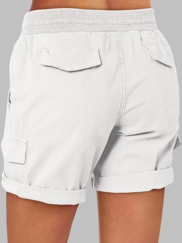 ANRABESS Womens Summer Shorts 2025 Dressy Casual Hiking Cargo Shorts Trendy Outdoor Outfits 6 Pockets - Image 4