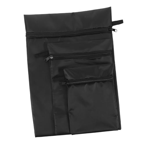 Levemolo 3 bolsas impermeables para cambiar pañales negras