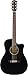 Fender CC-60SCE Concert Cutaway Acoustic Guitar, with 2-Year Warranty, Black