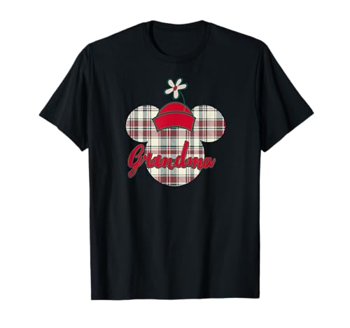T-shirt de Noël Minnie Disney pour mamie idéal pour le réveillon en famille