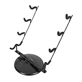 LAPYAPPE 竹笛ディスプレイスタンド 鉄製卓上収納ラック 軽量耐久性 フルート装飾用 簡単設置便利な竹笛保管ホルダー