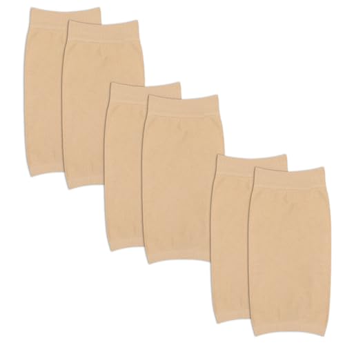 Aysatogc 3 pares de fundas para tatuajes, color de piel, antebrazo, mangas, tatuajes, mangas protectoras, para protección solar, tatuajes, hombres y mujeres