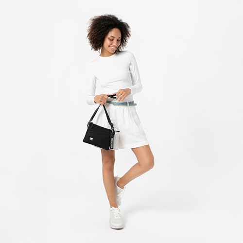 Image of Sherpani Zoom, Small Crossbody Purse, Nylon Crossbody Bag, Lightweight Cross Body Bag, Sleek Dual Pouch, Purses for Women