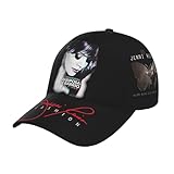 HDJSTY Jenni Singer Rivera Baseball Cap Trucker Hats Breathable Snapback Cap Men Women Hat Adjustable Dad Golf Hat Black