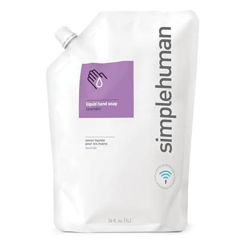 simplehuman Lavender Hand Wash Liquid Soap Cover