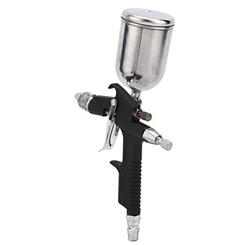 空気圧ペイントスプレー エアーガン スプレーガン 口径0.5mm 250ml大容量 高霧化 低エネルギー消費 高効率 操作が簡単 ノズル取り外し可能 自動車、産業、船舶、木工などに適用