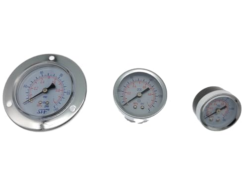 Manomètre pneumatique 150 PSI 350 PSI compresseur eau - 5