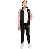  Nike Chándal para niña Sportswear Futura negro, cód. DH9661-013, Negro y rosa., 7-8 Years