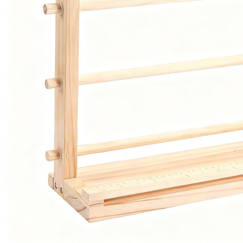 Support de rubans pour fleuriste en bois massif au design robuste et durable - 8