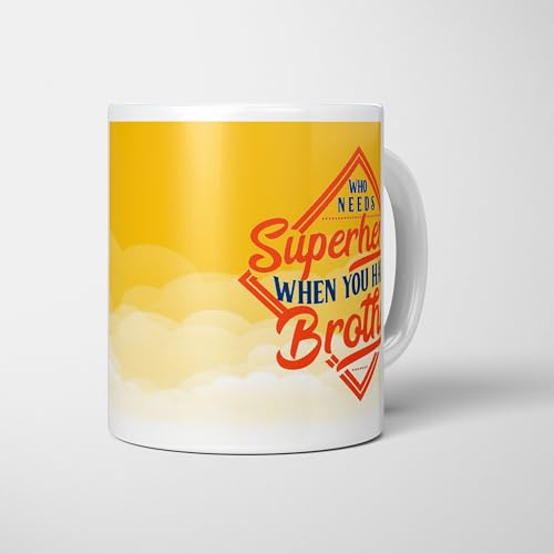 Image of Raksha Bandhan Gifts Printed Mug with Keychain Best Rakhi Combo Gift for Brother & Sister Rakshabandhan Return Gifts for Sister White 350ml Coffee Mug(Pack of 5)(Combo Set)(RMCKRCG202)