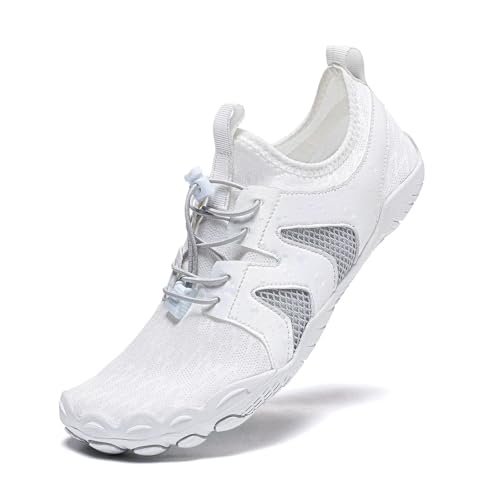 Zepyfxit Zapatos De Agua Mujer Hombre Secado Rápido Calzado Descalzos Ligeras Flexibles Barefoot Zapatillas De Deportes Transpirable Piscina Playa Blanco,39 Eu Zepyfxit Zapatos De Agua Mujer Hombre Secado Rápido Calzado Descalzos Ligeras Flexibles Barefoot Zapatillas De Deportes Transpirable Piscina Playa Blanco,39 Eu
