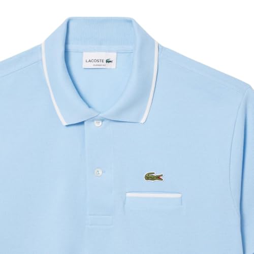 Image of Lacoste Men's Classic Fit Pocket Accent L.12.12 Polo Shirt