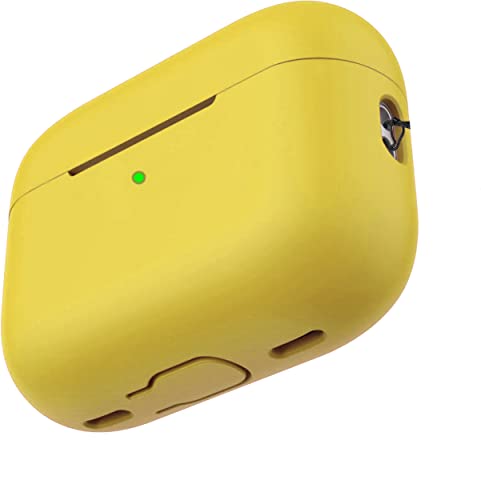 YellowInc Case Cover Compatible with Apple AirPods Pro (2nd Gen) 2022 (Yellow)