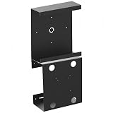 Oeveo | PC System Wall Mount | Black Metal Wall Mount for Monitor and PC (24' x 6' x 11') | Made in America