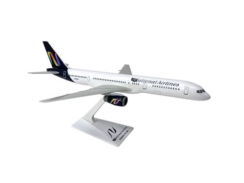 Maquette avion National 757-200 plastique miniature 1:200 snap fit