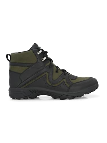 Image of Leo's Fitness Men's Waterproof Outdoor Durable High-Top Ankle Boots for Trekking & Hiking
