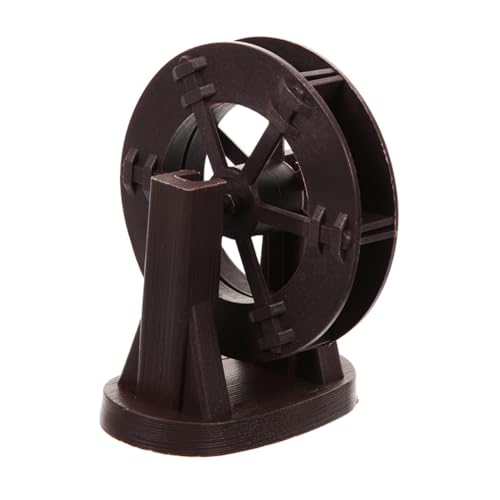 TOYANDONA Traditionelles Aquarium Wasserrad aus Robustem Abs Dekoratives Windrad Wasserspiel für Gartenteich und Fischbehälter Sicher für Fische Stilvolle Wasserornamentierung für Zuhause