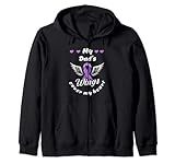 Purple Ribbon Overdose Awareness Sayings Gifts