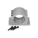 BE-TOOL Spindle Motor Clamp Mount Bracket Support Cast Aluminum with Screw for CNC Engraving Milling Machine Motor (S)
