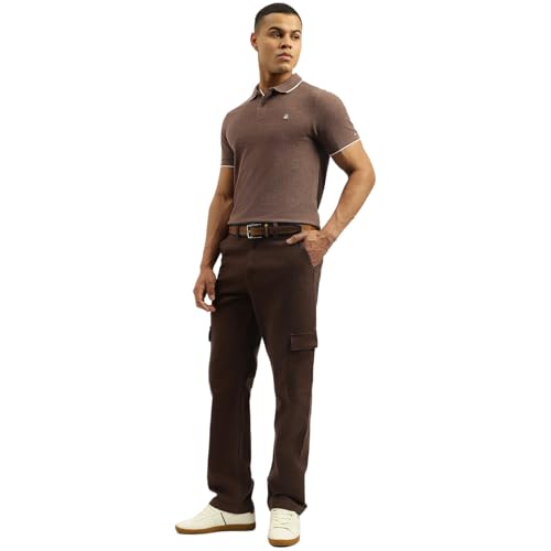 Image of United Colors of Benetton Men's Solid Regular Fit Tshirt