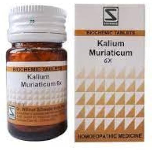 Schwabe Kali Muriaticum Tablets - 25gm 2 Pack