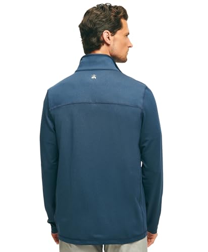 Brooks Brothers Men's Performance Stretch Long Sleeve Golf Half-Zip Sweater2