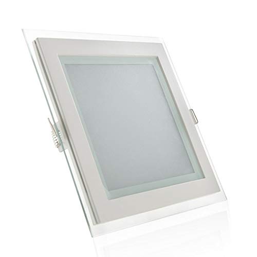 Foco Downlight LED 15W 1500Lm 4200ºK Cuadrado Cristal 40.000H [GR MB02 15W W] | Greenice