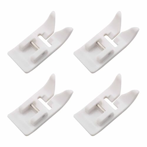 Juego de 4 Pies para Máquina de Coser de Plástico Blanco miniatura 1