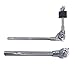 TUOREN Cymbal Boom Holder Adjustable Mini Cymbal Boom Arm with Cymbal Tilter Mount Tube Cymbal Extension Mounting Attachment for Cymbal Stand Drum Set Hardware Accessories