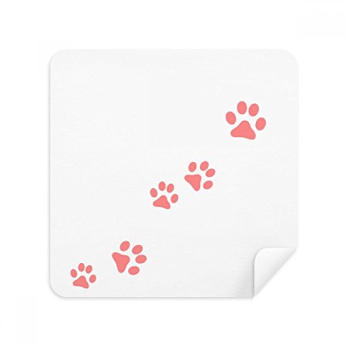 Chiffon de nettoyage pour eliminer les traces de doigts lunettes et ecran telephone rose chat