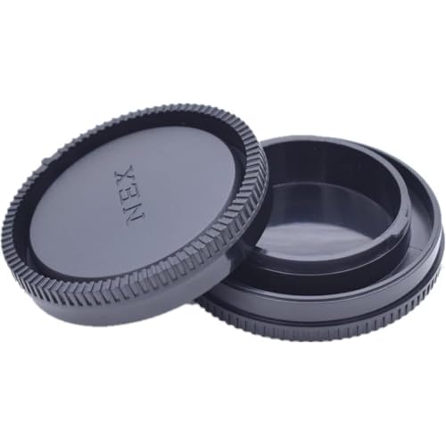 Image of MOSTOS - Body Cap & Camera Rear Lens Cap Combo for Sony E-Mount NEX Cameras A7II,III A7R III A9 A7 A7R A7S A6500 A6300 A6000 A55 A65 A77 A99 A900 A700 A580 A560 NEX-7