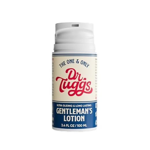 Dr. Tuggs Gentleman’s Lotion – Me Time Lotion for Men with Moisturizing Aloe Vera, Avocado Oil & Vitamin E – Long-Lasting, Smooth, Non-Greasy Formula – Made in USA – 3.4 fl oz
