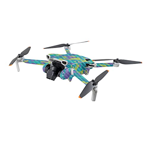 Image of MightySkins Carbon Fiber Skin Compatible with DJI Mini 3 - Summer Camouflage | Protective, Durable Textured Carbon Fiber Finish | Easy to Apply
