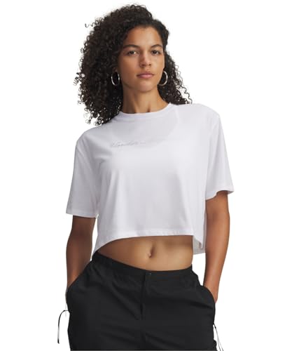 [�A���_�[�A�[�}�[] UA W WM CROP SS 6010588(100) �z���C�g S