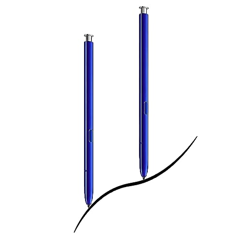 Stylet S Pen Note 10 tactile argenté de rechange pour écran Note 10+ 5G lot de 2