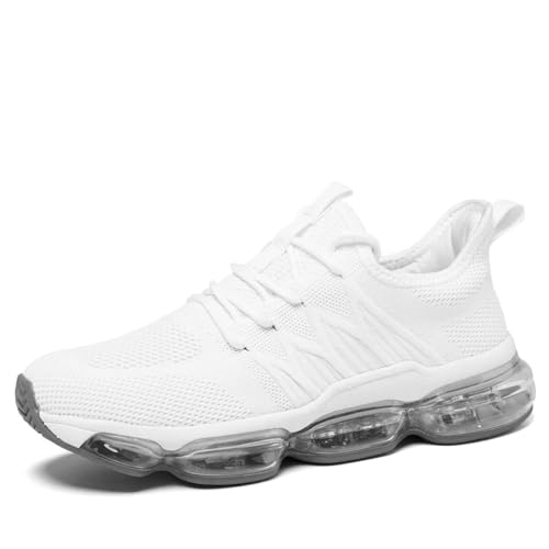 Image of Men's Air Running Shoes Non Slip Workout Casual Sport Shoes for Men Basketball Sneakers Fashion Tennis Sport Fitness Cross Trainers