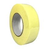 Hochkrepp-Abdeckband - Malerband für saubere Farbkanten | rückstandsfrei entfernbar | UV- & hitzebeständig | Profi-Klebeband für Malerarbeiten, Lackieren, Abmessung:38mm x 50m