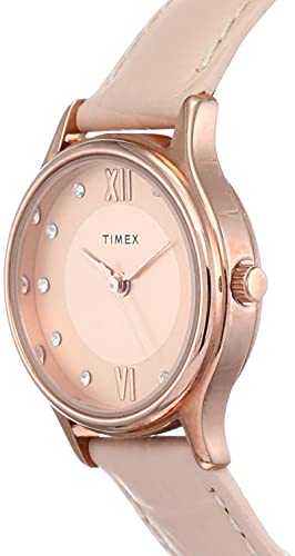 Timex Analog Rose Gold Dial Women's Watch-TW00ZR270E - Image 2