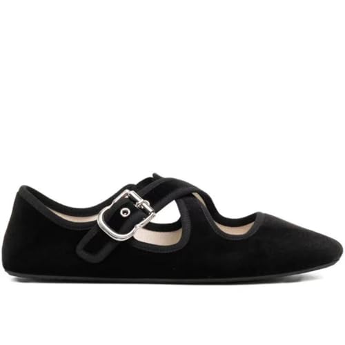 Women's flat shoes Round-toe Mary Jane shoes Ballet flats