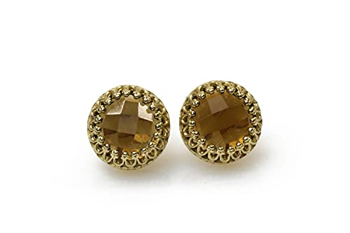 Boucles d'oreilles en or et argent avec boîte fantaisie cadeau femme