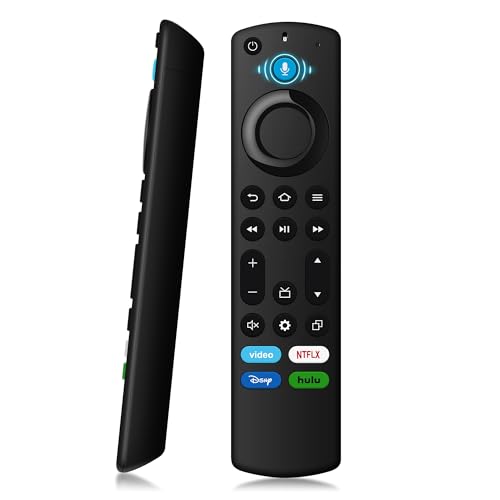 Replacement FireStick Remote for All Fire Smart TV, TV Stick Lite/TV Cube(1st/2nd/3rd Gen), Stick (4K Max/4K(1st/2nd Gen)/HD), Smart TV 3rd Gen, for Insignia/Pioneer/TCL Series TVs with Voice Control