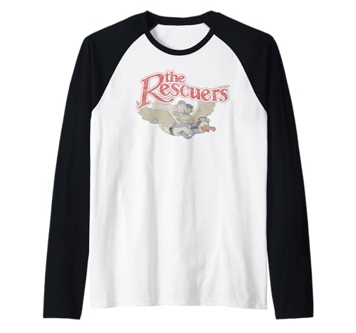 T-shirt Disney Bernard et Bianca souvenir d'enfance nostalgie raglan graphisme exclusif