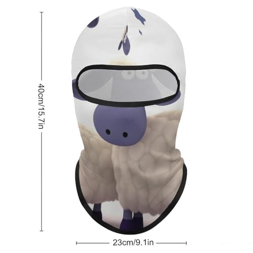 Balaclava para Hombre y Mujer máscara para esquí, cubierta completa para ciclismo miniatura 2