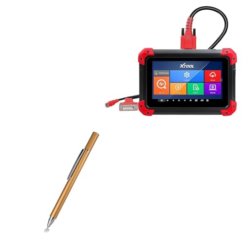 BoxWave Stylus Pen Compatible with XTool X100PAD Plus (7 in) - FineTouch Capacitive Stylus, Super Precise Stylus Pen - Champagne Gold